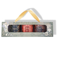 Coffret 3 Bougies (Sapin, Cannelle Orange, Marrons)