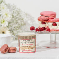Bougie Parfumée Macaron Framboise
