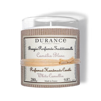 Grande Bougie Camélia Blanc