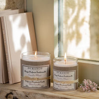 Grande Bougie Camélia Blanc