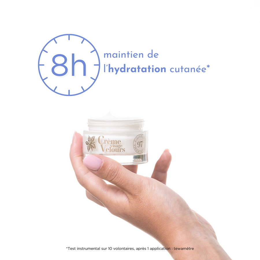 Crème Hydratante Visage Velours