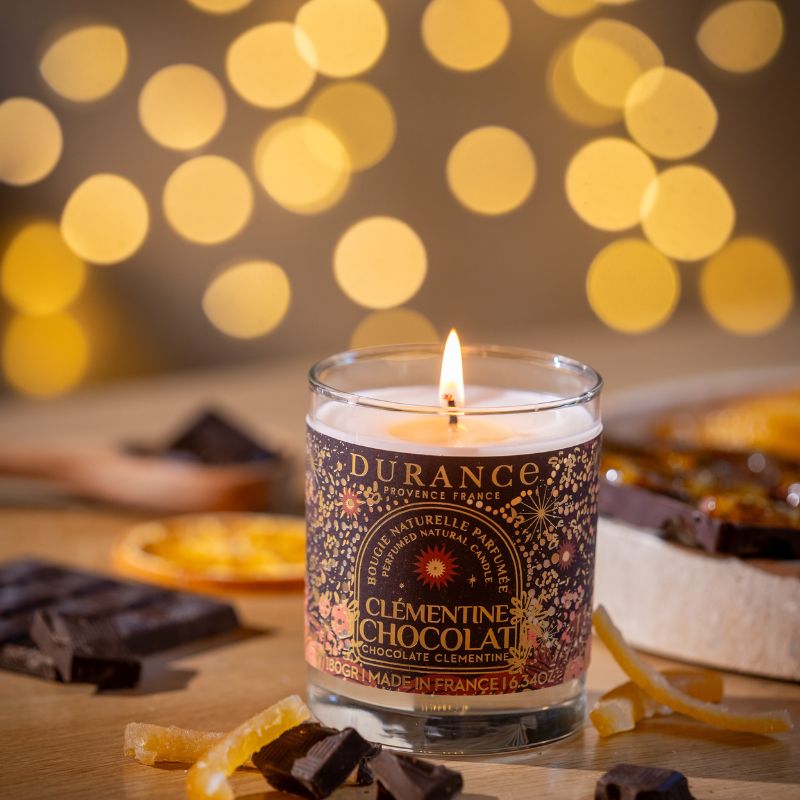 Bougie Parfum Clementine Chocolat