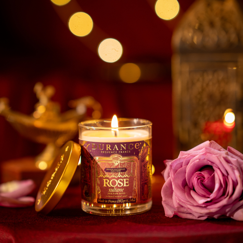 Bougie Parfum Rose Sultane