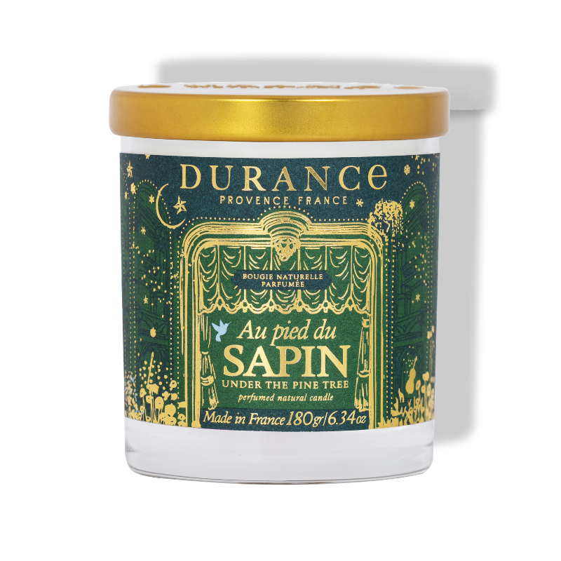 Bougie Parfumée au Pied du Sapin