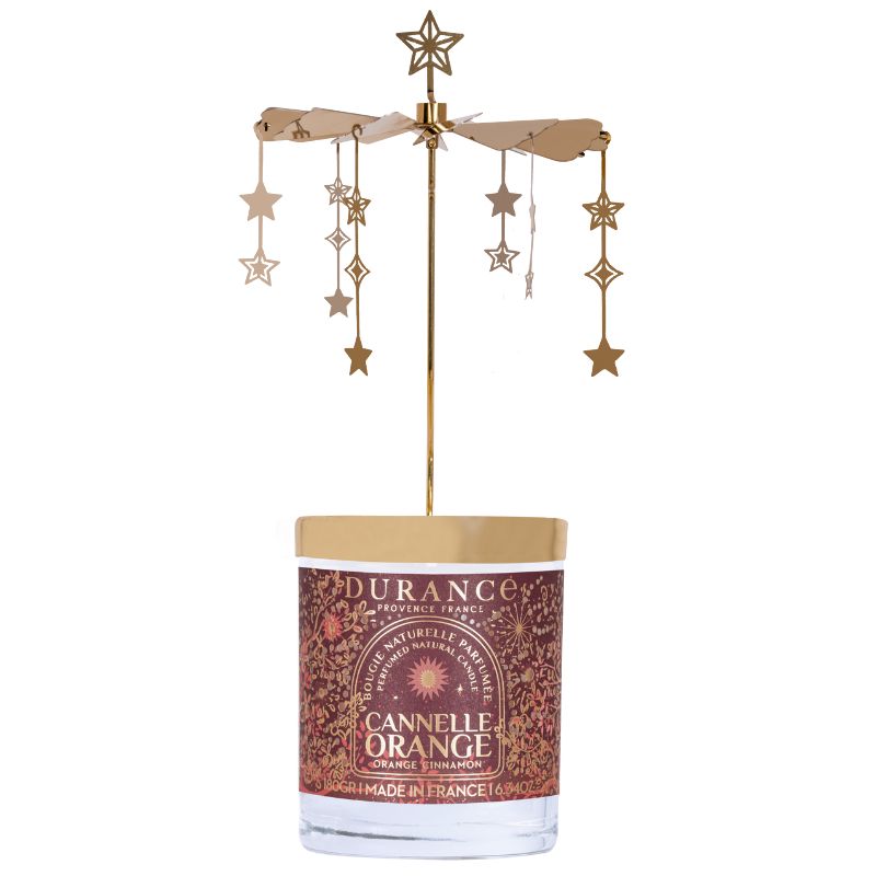 Coffret Bougie Carrousel Cannelle Orange