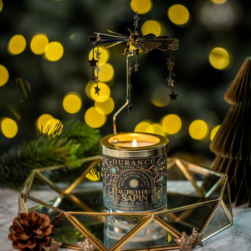 Coffret Bougie Carrousel Sapin