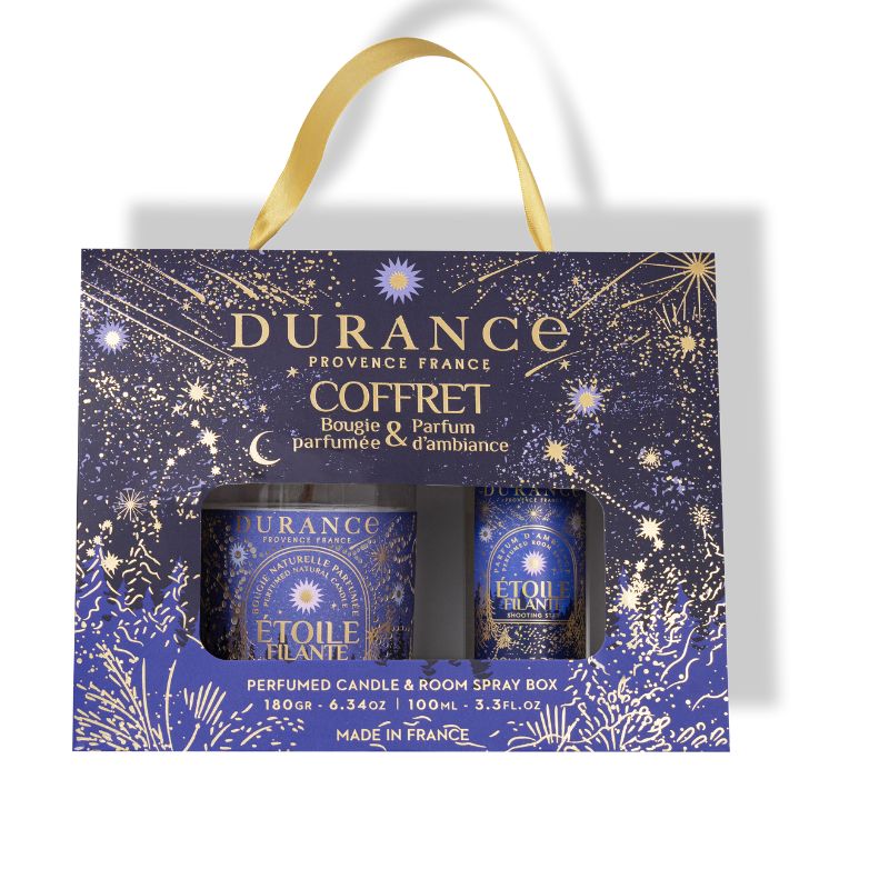 Coffret Bougie et Parfum d'Ambiance Etoile Filante