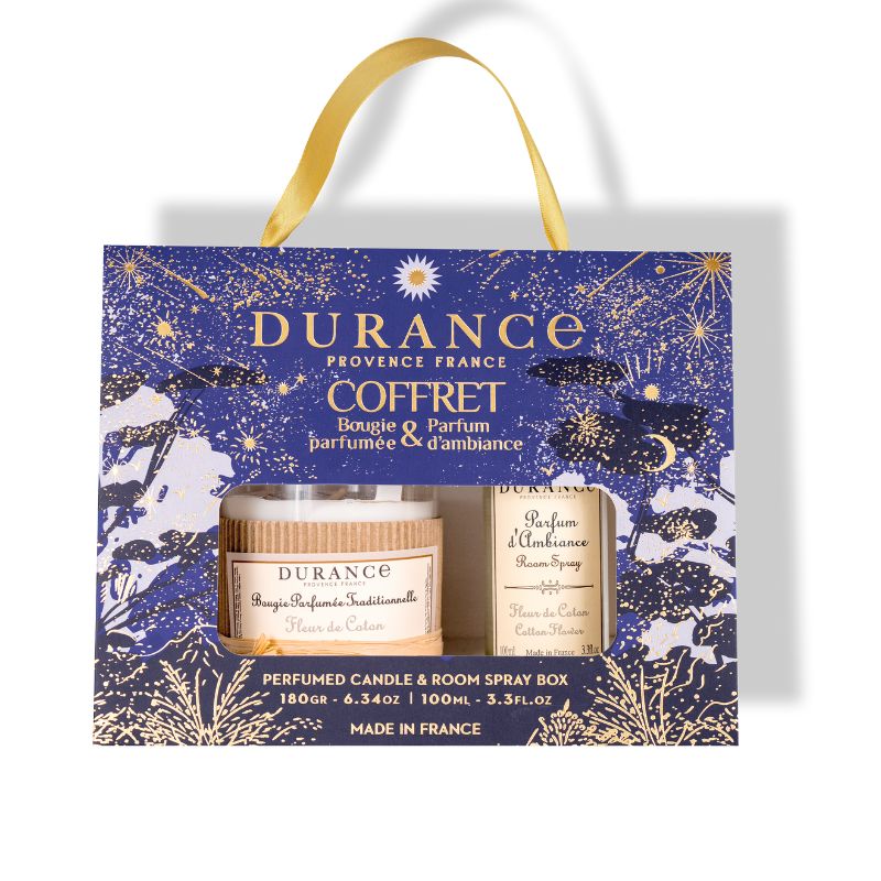 Coffret Bougie et Parfum d'Ambiance Fleur de Coton