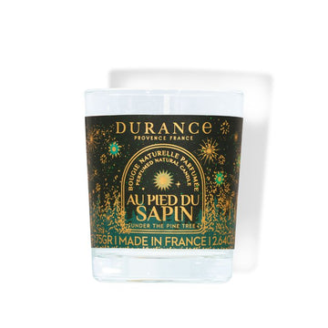 Petite Bougie Parfumee au Pied du Sapin