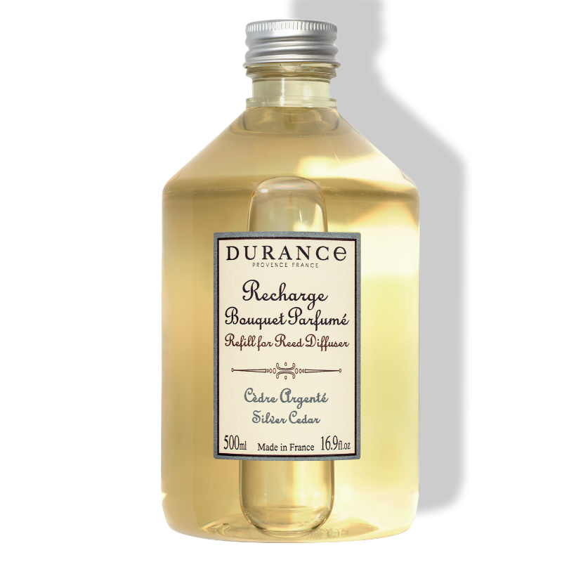 Recharge Diffuseur Grand Format Cedre Argente