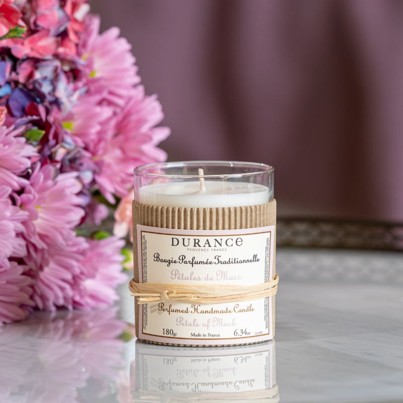 Bougie Parfumée Pétales de Musc