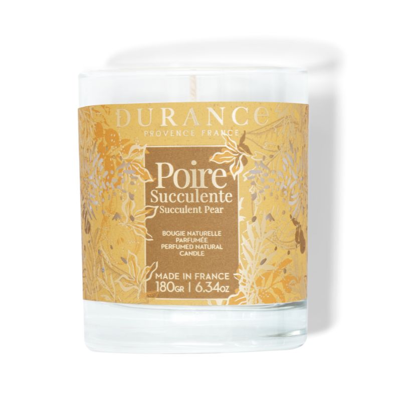 Bougie parfumée poire succulente