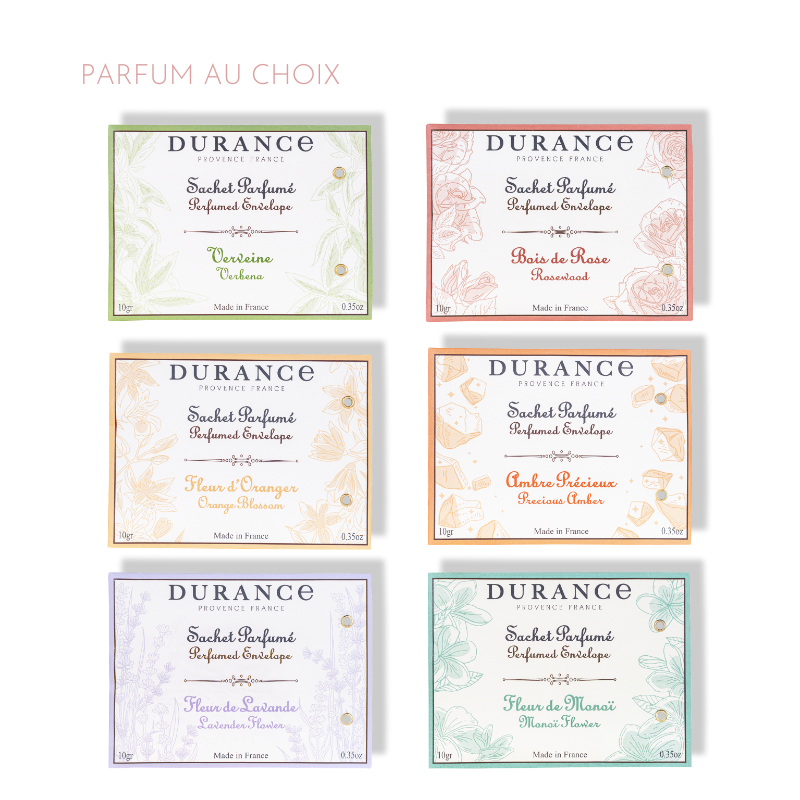 Lot de 6 sachets parfumés