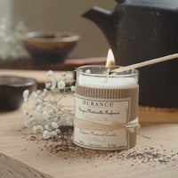 Geurkaars met theeritueelthema